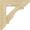 Ekena Millwork Balboa Slat Rough Sawn Bracket, Douglas Fir, 4"W x 20"D x 20"H BKT04X20X20BOA06RDF - alternate 4